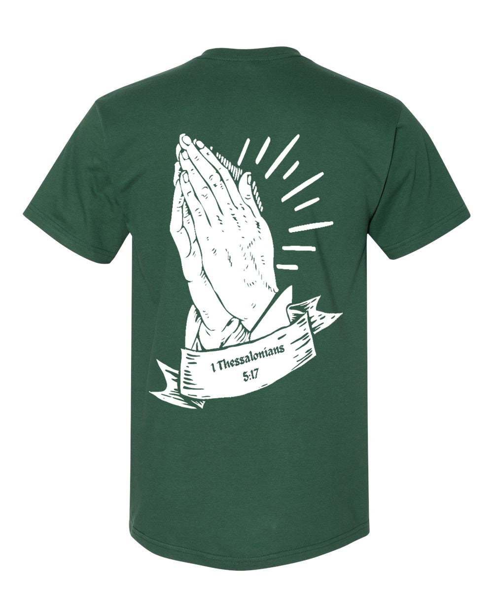 Pray It Through Earth Green Tee